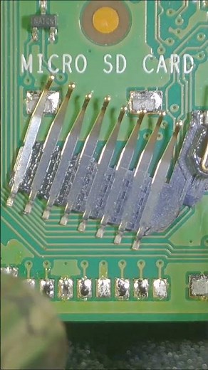 Raspberry Pi MicroSD slot replacement #shorts