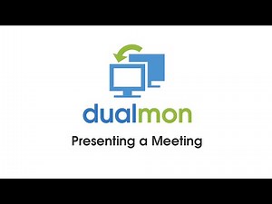 dualmon - Presenting a Meeting