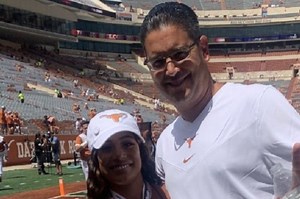 Stripper 'Pole Assassin,' Who Hooked Up With Longhorns Coach & Monkey Bit Child, Makes Appearance At Game (PIC)