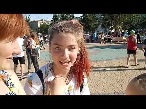 Bathing in the fountain !!! June 1st. Children Protection Day. Купание в фонтане!
