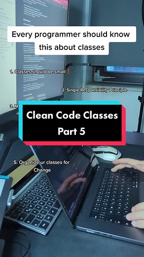 Clean Code Classes Part 5 #coding #softwareengineer #cleancode #computerscience #unclebob #learningtocode #java #python