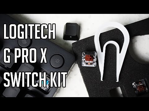 Unboxing + How to Guide | Logitech G Pro X Switch Kit (GX Browns)