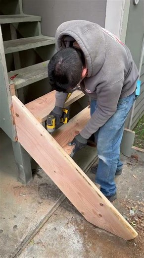 🔧 How to Replace Rotten Stair Parts | Step-by-Step Guide for a Safe Repair 🏡✨
