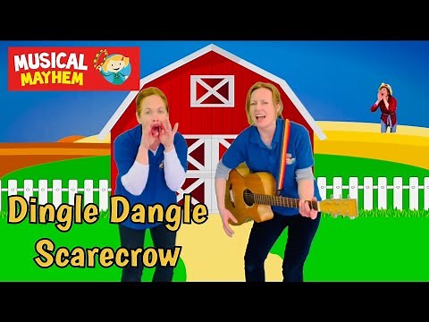 Dingle Dangle Scarecrow | Kids song | Musical Mayhem