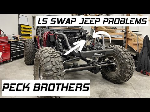 Peck Brothers- Working On LS SWAP Jeep TJ