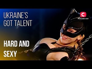 😻Sexy 💦Catwoman Shows Her Balancing Skills| Best Auditions | Got Talent 2023