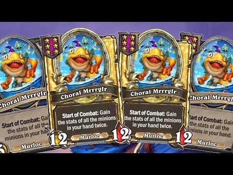 Crazy Murloc Stats Out Of Control! | Hearthstone Battlegrounds