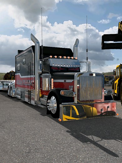 Peterbilt 389 Legacy Sleeper in American Truck Simulator