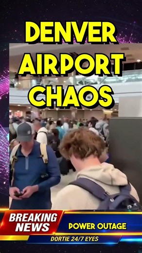 DENVER AIRPORT CHAOS 1000' STRANDED