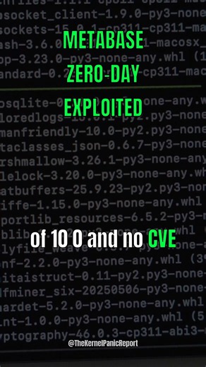 Metabase Zero-Day Exploited for Unauthenticated SQL Injection and Admin Access