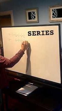 Series Example: 1+1/2+1/4…