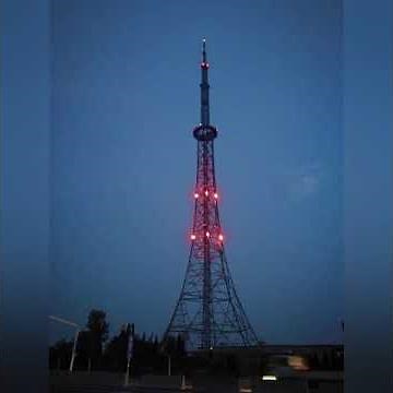 Aircraft Warning Lights LED Medium Intensity Type B Red Flashing 2000cd Night Marking Beacon