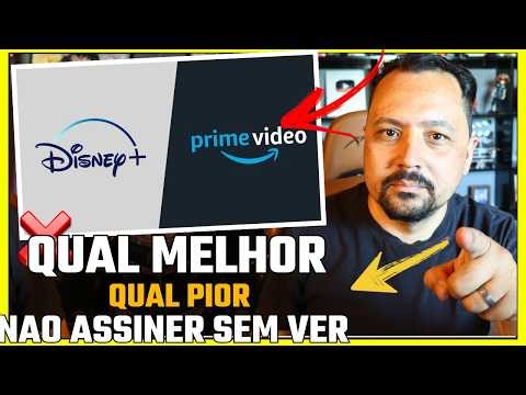 Disney Plus ou Prime Video / Qual Melhor Prime Video ou Disney Plus (Disney+ vs Prime Video)