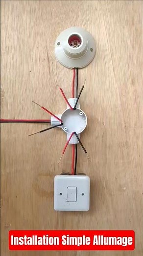 installation Électrique simple Allumage