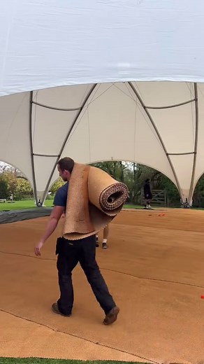 UK's Unique Hexadome for Outdoor Events