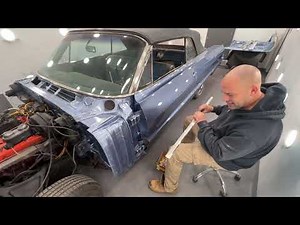 1964 Chevy impala convertible, installing aftermarket trim
