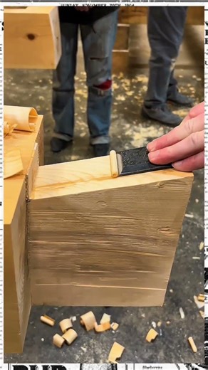 Sharp Chisel for Perfect Joints #shorts