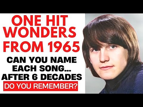 18 Forgotten One Hit Wonders From 1965| Can You Name?