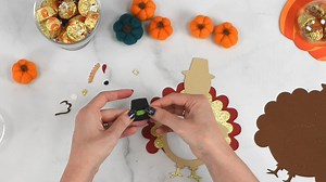 3K views · 70 reactions | These adorable turkey candy holders are perfect for handing out on Thanksgiving day as a fun surprise! 旅 In the full tutorial, I will show you how easy it is to make these candy holders with your Cricut! Both my pumpkin and turkey candy holder SVG templates are available in the Abbi Kirsten Member Vault! | Abbi Kirsten Collections | Facebook