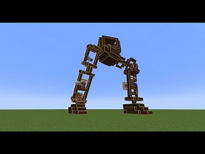Minecraft Create 23. -Improved leg making Video-