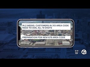 10-digit dialing to be required as Detroit's 313 area code gets company from 679