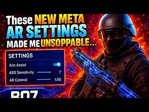 These NEW META AR Settings Made Me UNSTOPPABLE… 😤🔥BO7