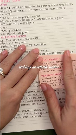 How to take aesthetic notes 💞 #handwriting #study #notes #cozyspace #studymotivation