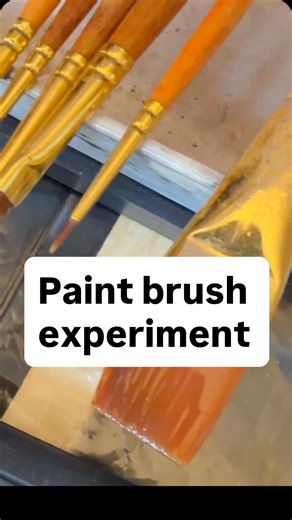 oreps studio on Instagram: "Voilà! Dry brushes, begone! I didn’t want the glue on my brushes to weaken (specifically within the ferrule, or metal sleeve). So I mixed safflower oil with a tiny bit of clove oil, which can (theoretically) be left out for 1-2 weeks. We will see if this little experiment works. Now back to some oil painting!"