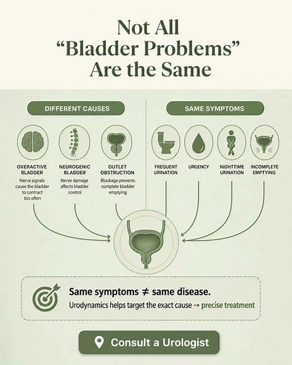 Same Symptoms, Different Bladder Problems | Urodynamic Test Explained