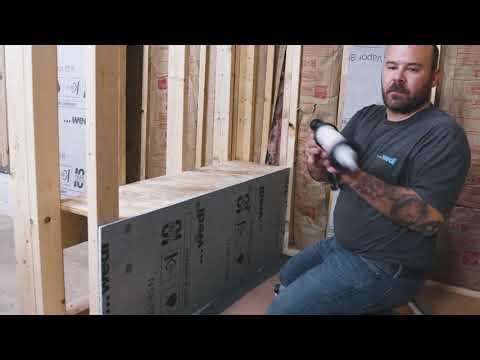 (EN) How to Build a Curbless Steam Room using wedi Vapor 85 Building Panels (Old Drain version)