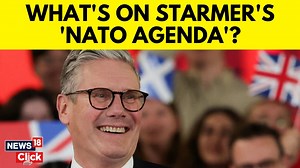 UK Prime Minister Keir Starmer says defence spending pledge 'cast iron' as he arrives in US for Nato summit #UnitedKingdom #KierStarmer #NATOSummit | News18 | Facebook
