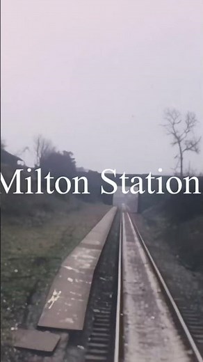 Cab ride on sand train into Milton station on 22rd March 1977. #sulzer #1970s #trainspotting