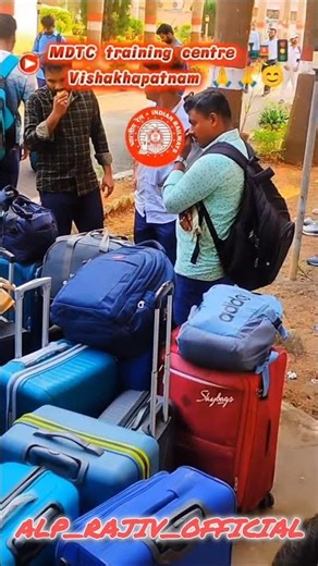 😊1st day in MDTC VISHAKAPATNAM 😊 #alp #train #railway #railway #reels #shorts #shortsvideo #reels