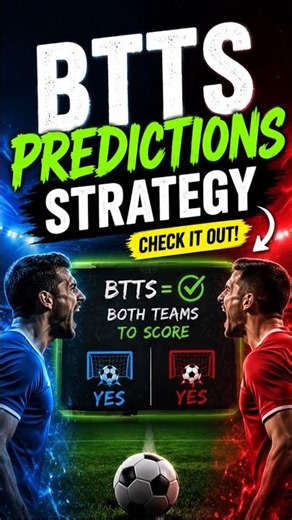 How to Predict BTTS In Football