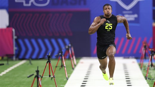 2026 NFL Combine's top 10 40-yard dash times for cornerbacks, safeties, tight ends