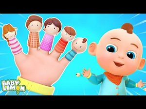 Finger Family Song, Cartoon Videos & Kids Rhymes by Baby Lemon
