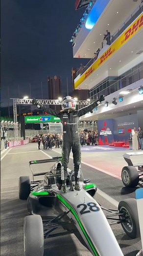 Doriane Pin wins the 2025 F1 Academy title!!! 🏆👑 #f1 #formula1 #mercedesf1