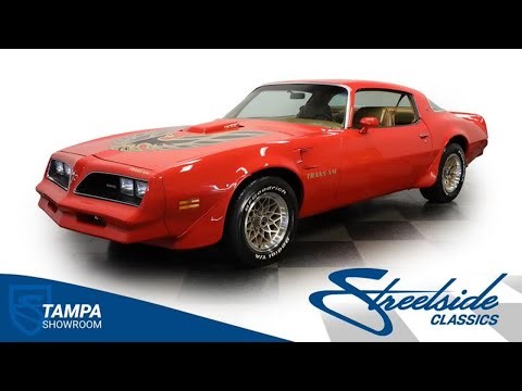 1978 Pontiac Firebird Trans Am WS6 5443-TPA for sale | Charlotte, Atlanta, Dallas, Tampa, Phoen...