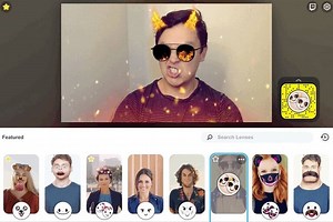 Los filtros de Snapchat llegan a la PC, y se pueden usar con otras apps de videollamadas