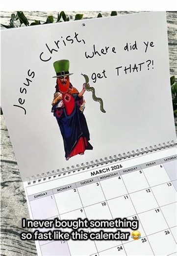 2026 Calendar: The Funniest Jesus Memes
