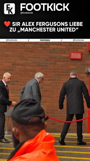 ❤️ Sir Alex Fergusons Liebe zu Manchester United #manchesterunited #siralexferguson #fußball