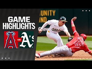 Angels vs. A's Game Highlights (7/21/24) | MLB Highlights