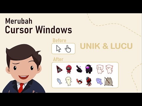 Cara merubah tampilan Kursor menjadi Unik dan Lucu
