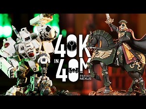 Guard Battle Greater Good. T'au vs Astra Militarum. Warhammer 40k in 40m