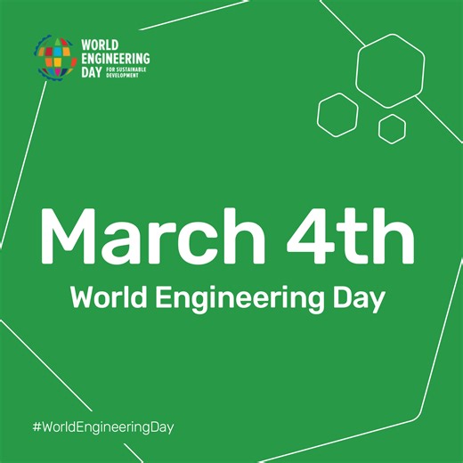 World Engineering Day 2025: Shaping Our Sustainable Future Through Engineering #WorldEngineeringDay #WED25