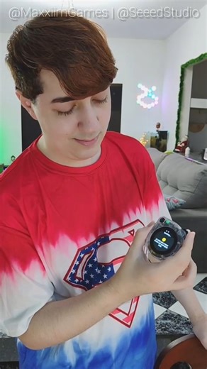 Rodrigo RK on Instagram: "Conheça o Watcher! 😋 LLM de bolso, companheiro e sem limites! 👏🏻 Congrats to @seeedstudio friend and thank you for sending me this amazing and super smart companion! It evolve with you, learn, remember and can receive upgrades as temperature sensor and more! It's really amazing! 🤖 Eu coloquei a memória do BRED ©️ nele e posso levar ele onde eu for, sempre comigo, vendo tudo e me ajudando com o que for preciso! 😉 #WATCHER #LLM #SeeedStudio #Tech #Unboxing"