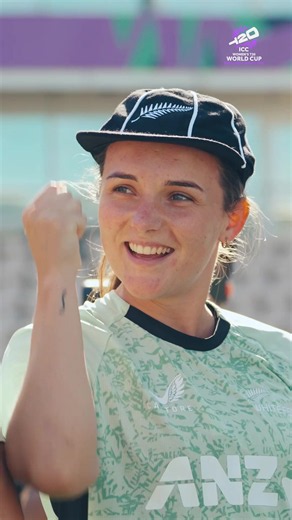 A special 💯 for skipper Melie Kerr in Southampton 👏 Watch the Women's #T20WorldCup 2026 LIVE, broadcast details in bio 📺
