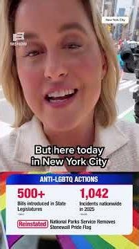 "We will get past this”: NYC celebrates Pride amid rising anti-LGBTQ legislation