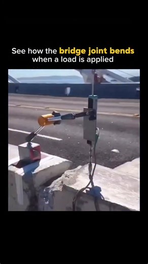 Mind sparked on Instagram: "If it doesn’t bend, it breaks 🌉📉. What you’re seeing here is a Dynamic Load Test in action, where engineers observe how a bridge responds under real, moving weight—not just in theory, but in reality. While concrete feels solid to us, bridges are carefully designed to be elastic. A sensor—likely an LVDT—measures relative slab movement as a heavy bus passes over the joint 🚍📏. That tiny motion is intentional and essential. Engineers track this displacement to ensure