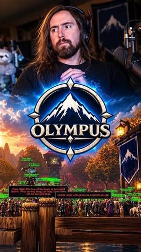 Asmongold on OLYMPUS goal #worldofwarcraft #asmongold #wowdbd #wowforever #classicwow #classicplus